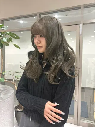 ロング カラー バレイヤージュ/ヘア アレンジ/shionのヘアスタイル