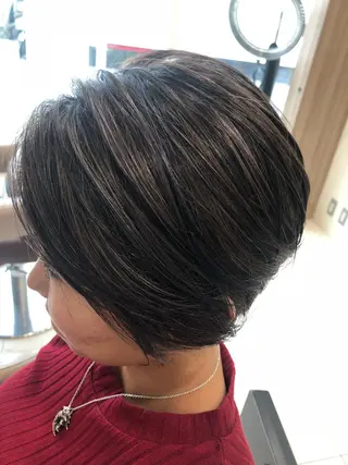 カラー ママ美容師⭐️ シモダイラ ヒデミのヘアスタイル