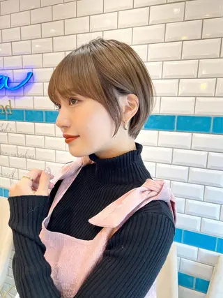 ショート HARUKA/ 韓国フェミニン🍀のヘアスタイル