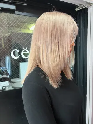 ミディアム カラー 美髪カラー✨本間 貴広のヘアスタイル