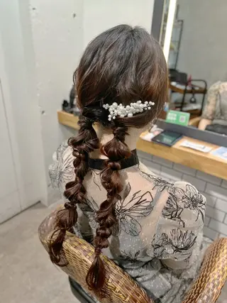 ロング ヘアアレンジ ショート/ボブ manakaのヘアスタイル
