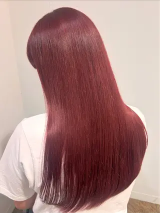 ロング 透明感カラー 板橋 島村美咲のヘアスタイル