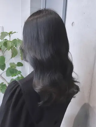 セミロング カラー 🌫️大人韓国ヘア 🌫️naoyaのヘアスタイル