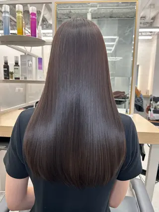 ロング カラー ヘアアレンジ 新宿No.1美髪師 taka髪質改善のヘアスタイル