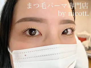 マツエク・マツパ nicott. mayukaのマツエク・マツパデザイン