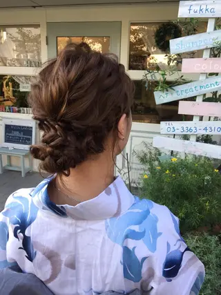 ロング ヘアアレンジ N°+aero 🦔近藤 のぞみ🦔のヘアスタイル