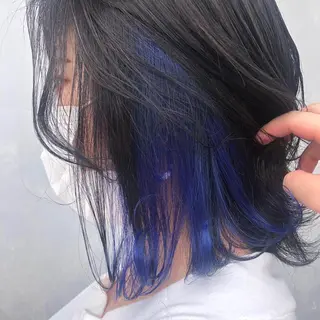 ミディアム 中島 沙也加のヘアスタイル