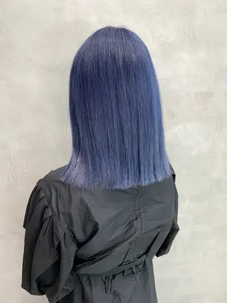 ミディアム 韓国風ダブルカラー 🫧レイヤーカットのヘアスタイル