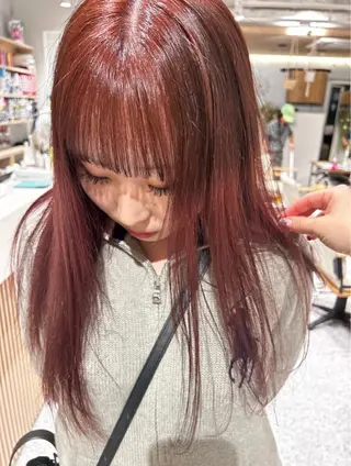 ロング hair&eye🎀 /momoKaのヘアスタイル