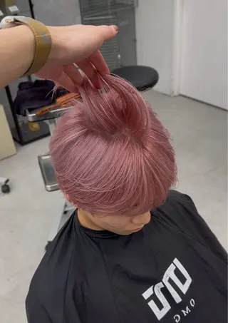 カラー メンズ 木村 心のヘアスタイル