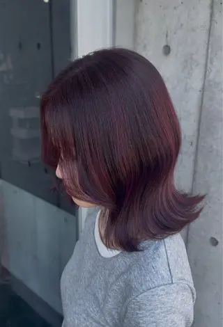 ミディアム 五味 亜有里のヘアスタイル