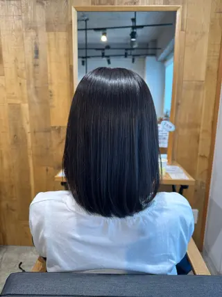 ミディアム カラー Rin🎀韓国ヘア/ レイヤー/ケアカラーのヘアスタイル