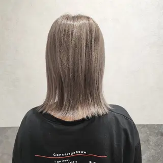 カラー ミディアム シールエクステ🎀 ホシノ🕒ユウカのヘアスタイル