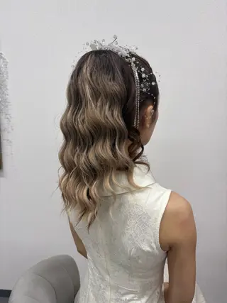 ヘアアレンジ ヘアサロン ミカヅキのヘアスタイル