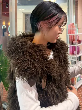 ショート リピート率No1透明 感カラー/HANAのヘアスタイル