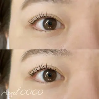 パーマ Angel CoCo Suzukiのマツエク・マツパデザイン