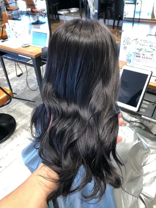 カラー 銀座✨レイヤーカット 顔まわり/坂本亜裟海のヘアスタイル