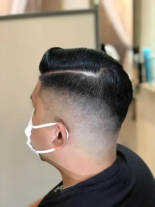 ショート 極川 涼太のヘアスタイル
