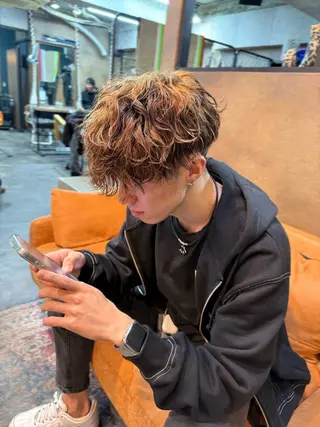 パーマ メンズ akira iconのヘアスタイル