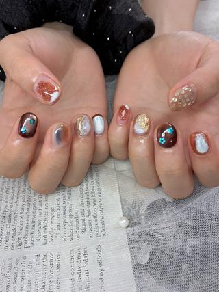 ネイル shiki_nail 🪐のネイルデザイン