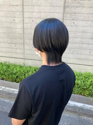 メンズ ✨色持ちの良い艶 カラー✨蟹江真世のヘアスタイル
