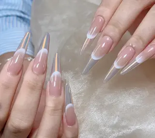 ネイル By moonネイル 🌷ワンホン/韓国風のネイルデザイン