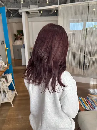 セミロング カラー RINNO🌷透明感 カラー/髪質改善のヘアスタイル