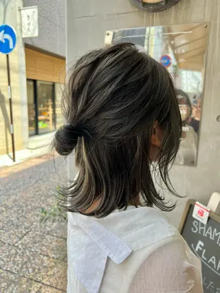 ショート カラー ヘアアレンジ 「sumi」 AMIのヘアスタイル
