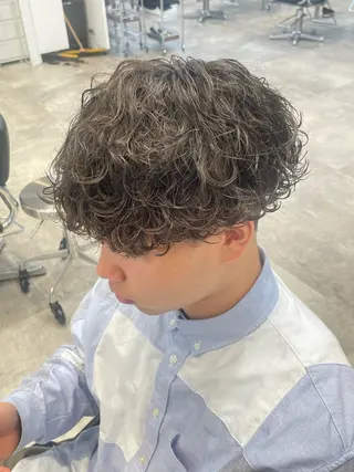 パーマ メンズ fifth 武正 琉生のヘアスタイル