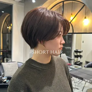 ショート 縮毛矯正/レイヤー taiga🧡のヘアスタイル