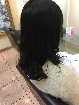 セミロング アニメカラー髪質改善 🎀🐰堀川智史🎀のヘアスタイル