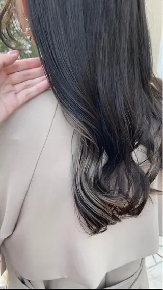ロング カラー ご新規様限定 透明感カラーKANAのヘアスタイル