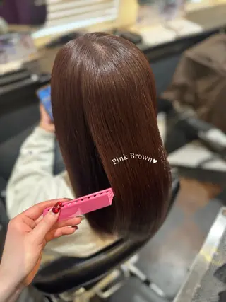 ロング カラー 🤍たむら みなみ 銀座🤍のヘアスタイル
