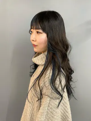 ロング カラー 似合わせカット/ naokoのヘアスタイル