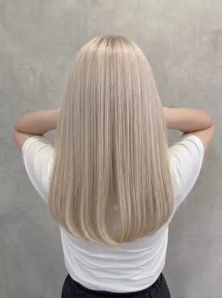 セミロング 🫧縮毛矯正 かとうよしき🫧のヘアスタイル