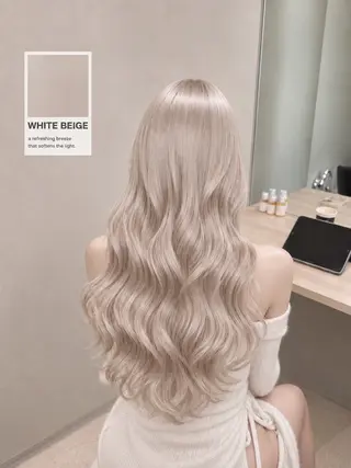 ロング カラー _WHITE芝本 賢吾【天王寺店】のヘアスタイル