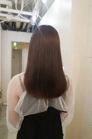セミロング ✨カラーモデル募集 島田龍生のヘアスタイル
