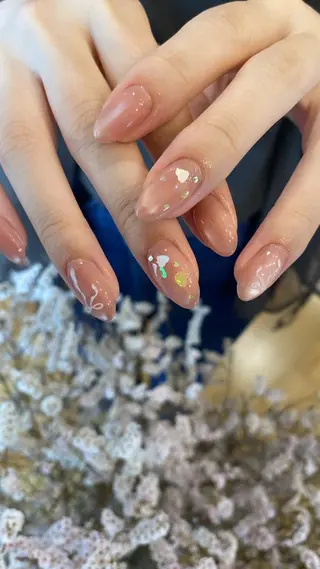 ネイル crystal ⭐︎ colorのネイルデザイン