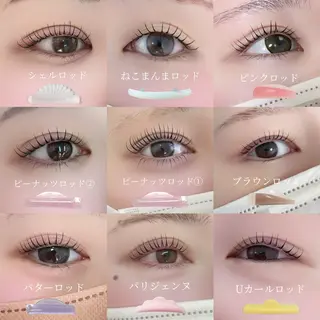 マツエク・マツパ Olivia Blueのマツエク・マツパデザイン