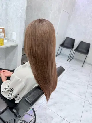ロング カラー 🌺ハイトーン🌺 矢葺 なぎさ🌺🌺のヘアスタイル