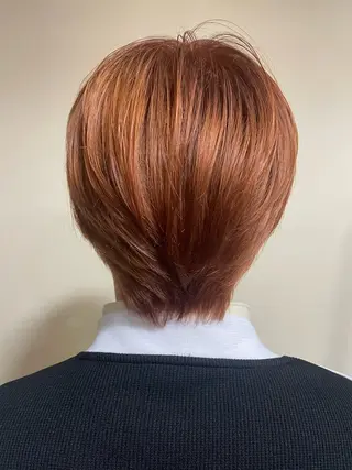 ショート カラー メンズ 浅岡 昭汰のヘアスタイル