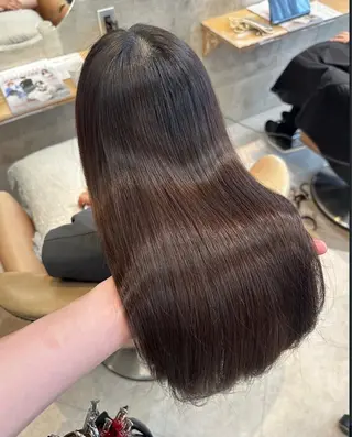 ロング カラー 艶髪カラー🫧 髪質改善🪽あいとのヘアスタイル