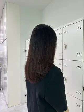 ロング カラー 韓国ヘア赤み消し特化 ー🦋RION🦋のヘアスタイル