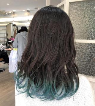 ロング 植田 敬太のヘアスタイル