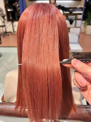 ロング カラー 石井 佑樹のヘアスタイル