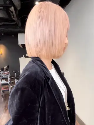 ショート ⭐️心斎橋カラーモデ ル⭐️SOUのヘアスタイル