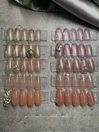 ネイル モチの良さ◉ フィルインネイル♡のネイルデザイン