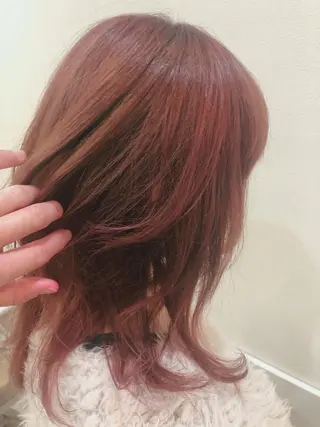 セミロング カラー リリー /Men's/パーマのヘアスタイル