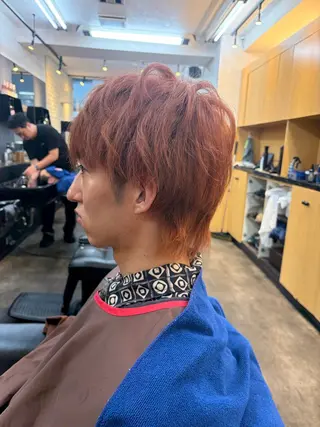 ミディアム メンズ 【癒しのバーバー】 小野寺のヘアスタイル