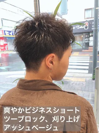 ショート カラー ヘアアレンジ メンズ メンズパーマ特化/ メッシュ/薫/店長のヘアスタイル